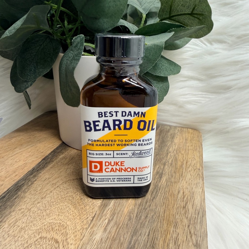 Duke Cannon Best Damn Beard Oil